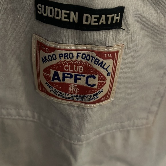 NWT AKOO Men's Lightweight Beige Hoodie size 4XLarge - Picture 4 of 5